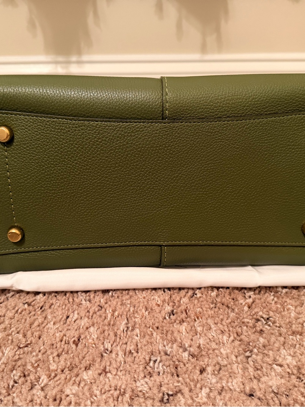 Coach Large Lana Bag in Olive - Picture 9 of 11